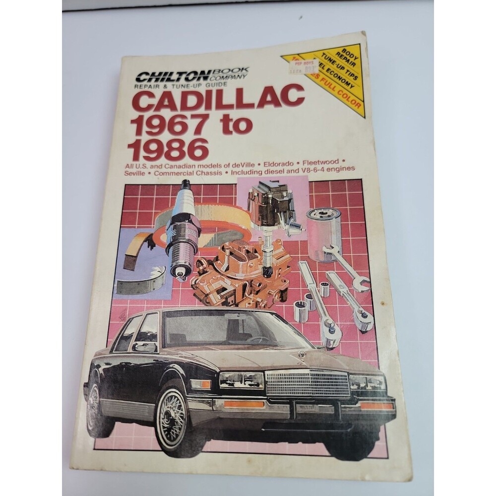 Chilton Cadillac Repair & Tune-Up Guide 1967-1986 DeVille Eldorado Fleetwood